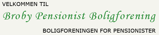 Broby Pensionist Boligforening - bpbf